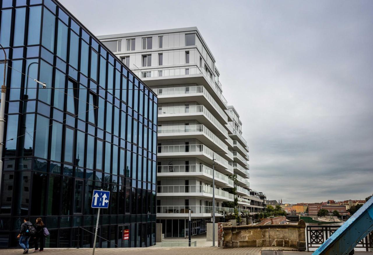Luksus W Centrum Nad Odra Breslavia Exterior foto