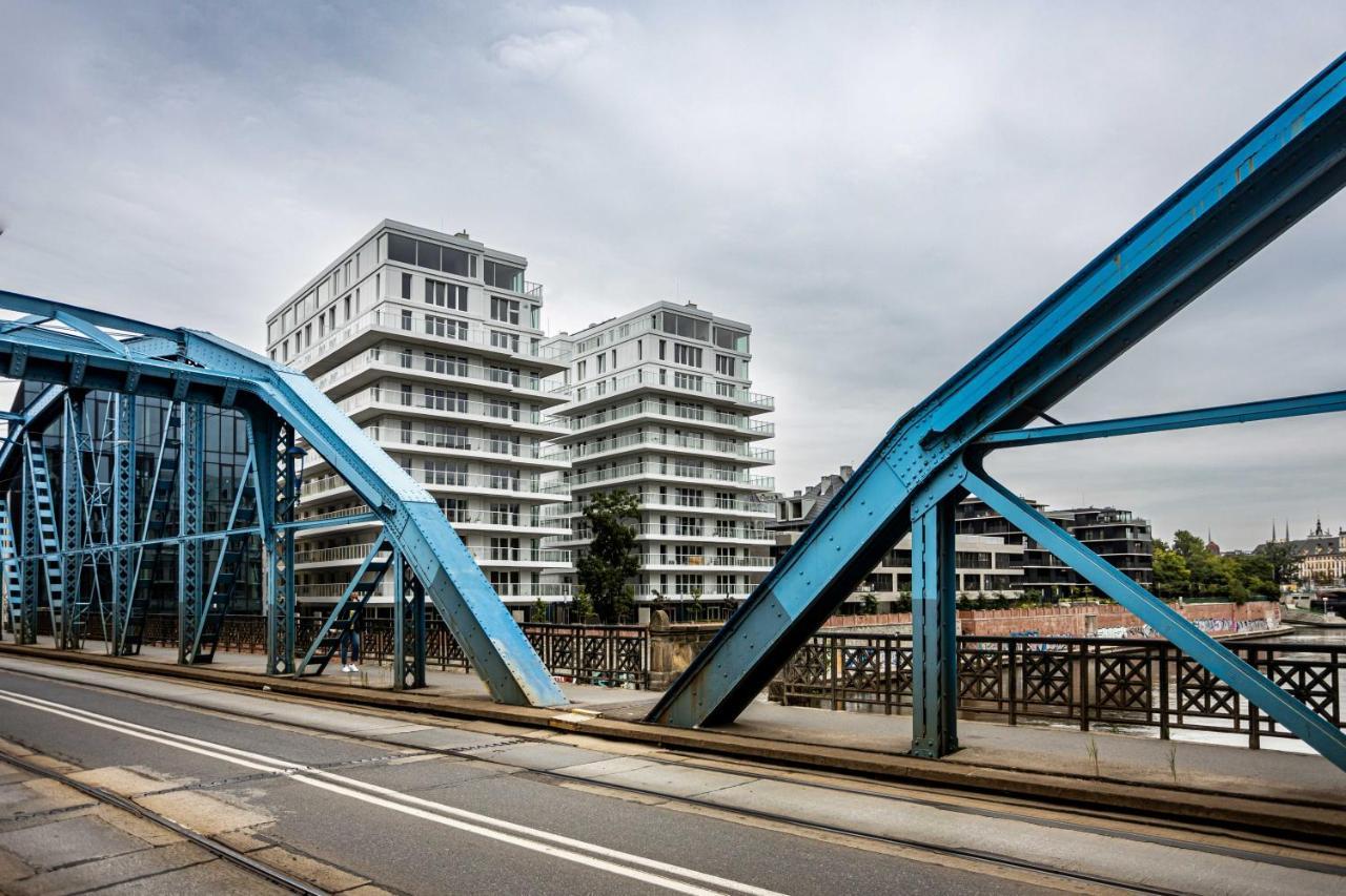 Luksus W Centrum Nad Odra Breslavia Exterior foto